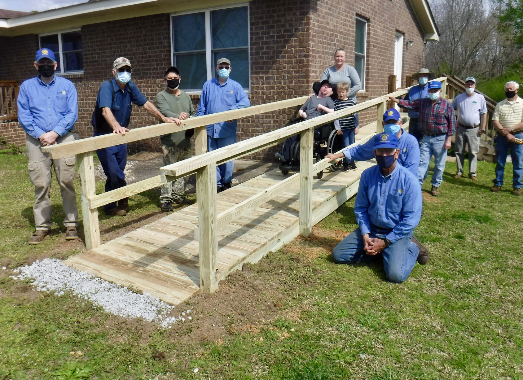 Rotary constructs ramp for Carithers family